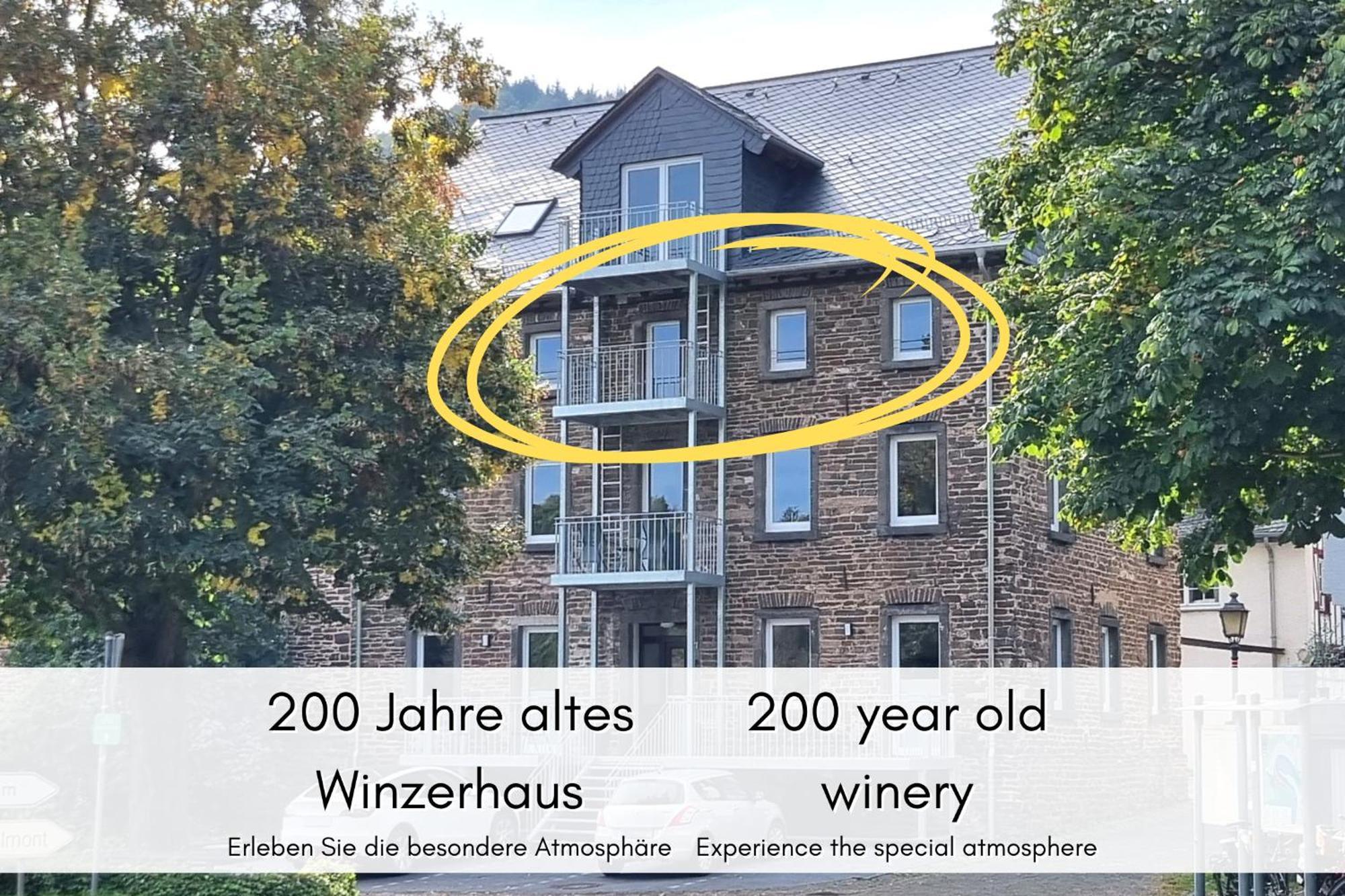 Winzerhaus Am Calmont - Raumwunder Mit Moselblick Apartment Bremm Luaran gambar